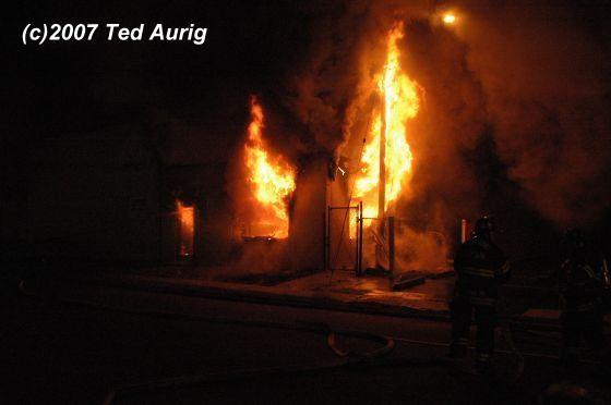 Highland Avenue, 2nd Alarm, 12/25/2007