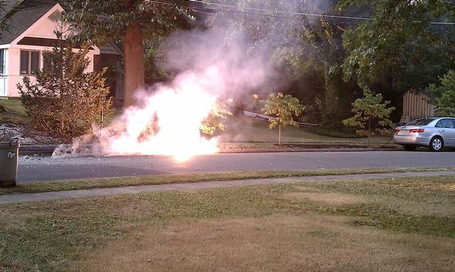 King Avenue, Wires Down, 07/06/2010